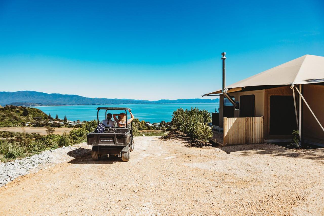 Hotel Drift Off Grid Luxury Eco Glamping Tarakohe Zewnętrze zdjęcie
