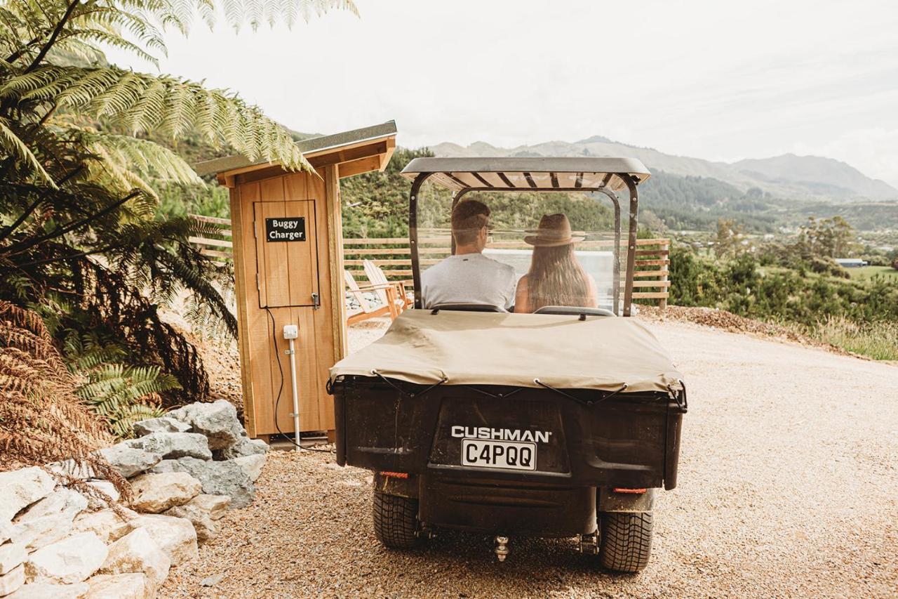 Hotel Drift Off Grid Luxury Eco Glamping Tarakohe Zewnętrze zdjęcie